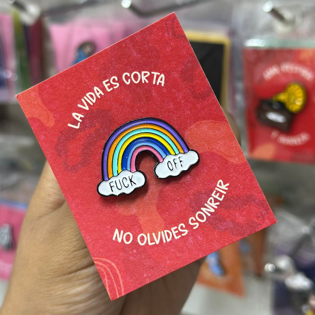 Pin Arcoiris fuck off