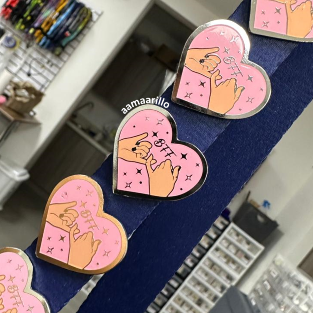 Pin BFF / Rosa
