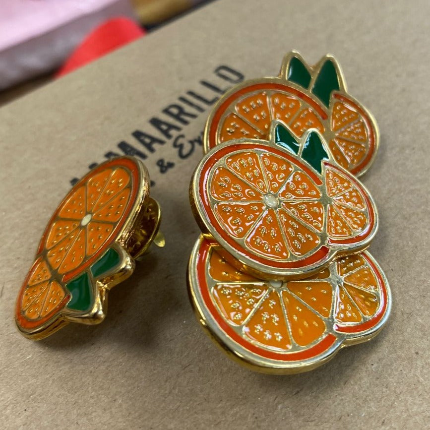 Pin media naranja