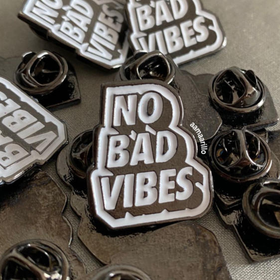 Pin No Bad Vibes