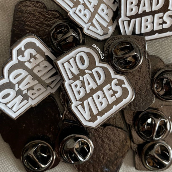 Pin No Bad Vibes