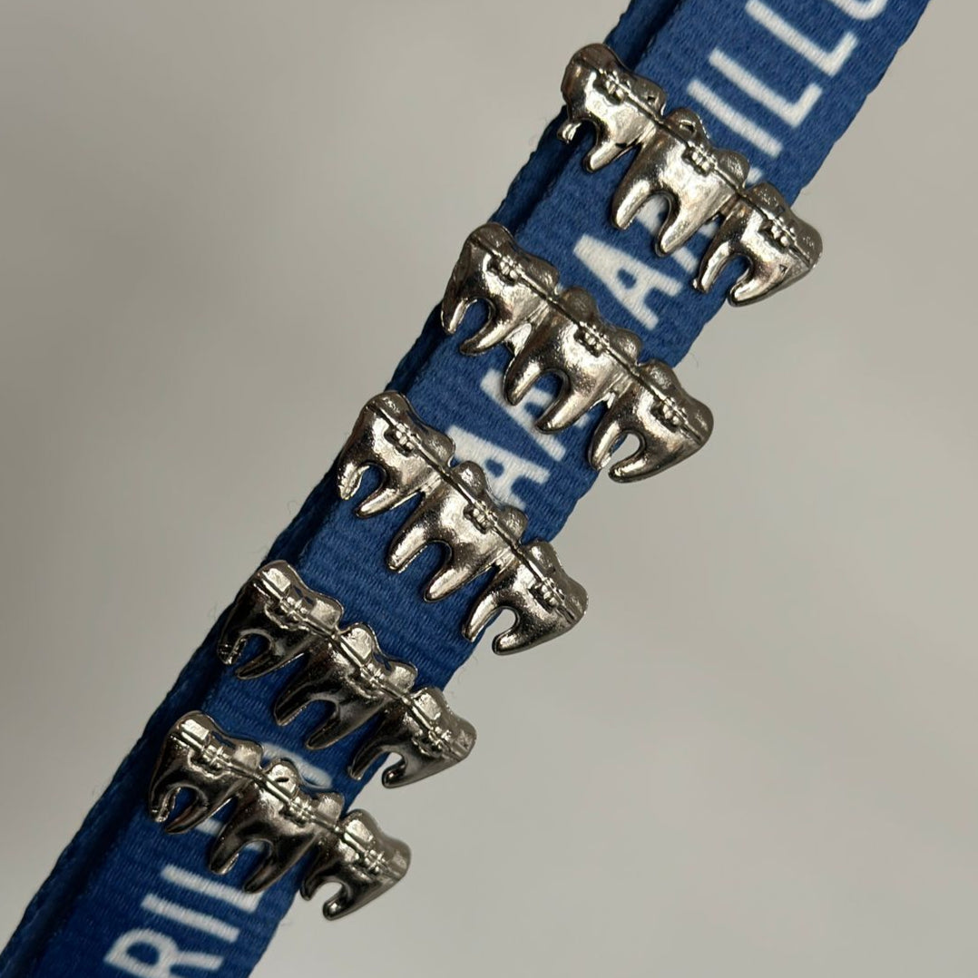 Pin 3 muelas con brackets
