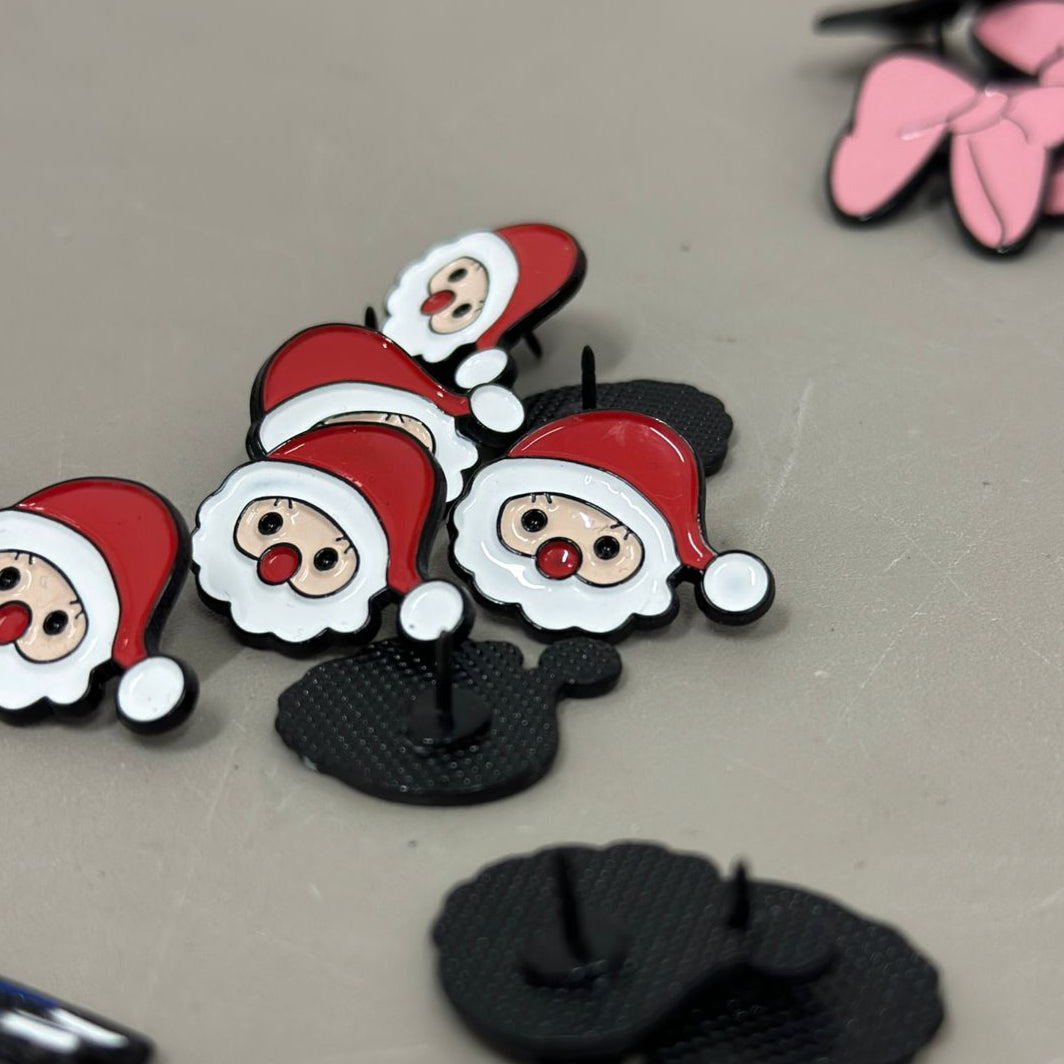 Pin papá Noel cara pequeña