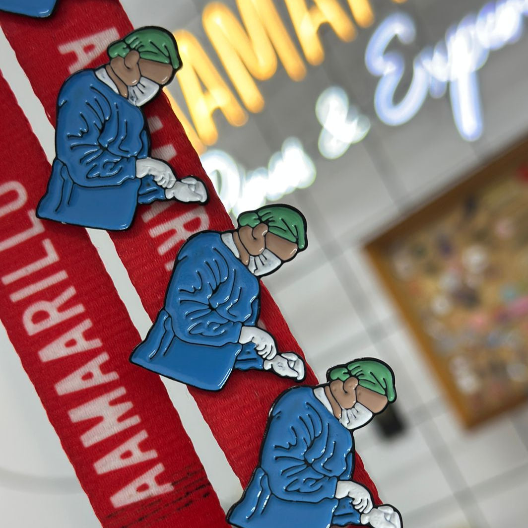 Pin cirujano en acción