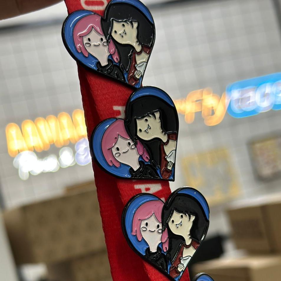 Pin hora de aventura: Marceline y Dulce princesa