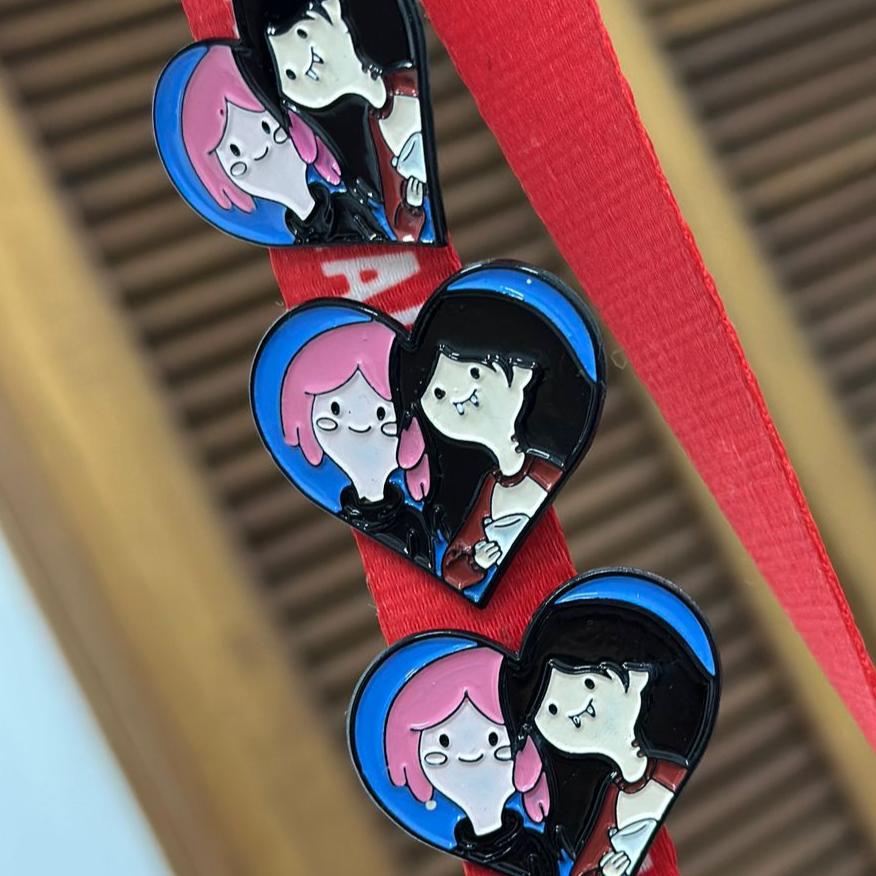 Pin hora de aventura: Marceline y Dulce princesa