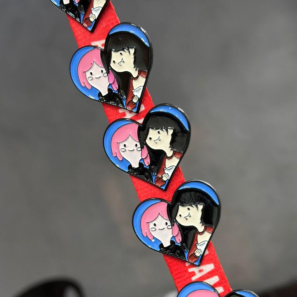 Pin hora de aventura: Marceline y Dulce princesa