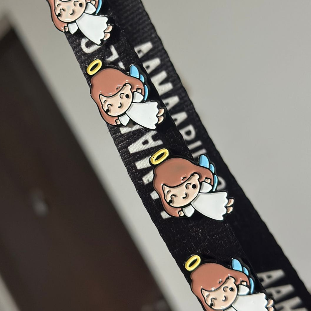 Pin ángel niña