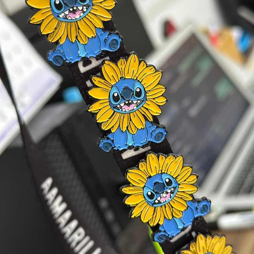 Pin Stitch florecido