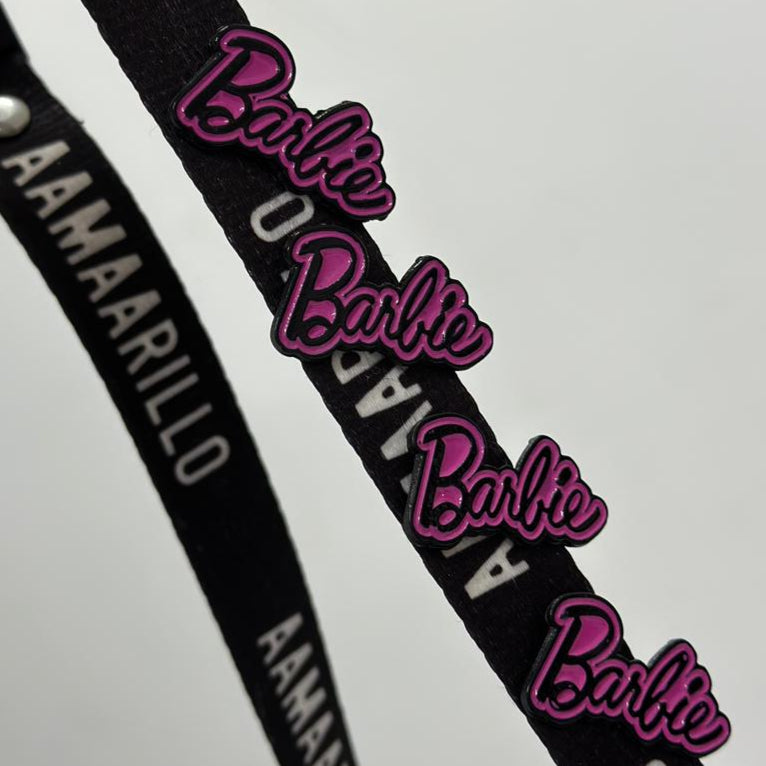 Pin Barbie logo