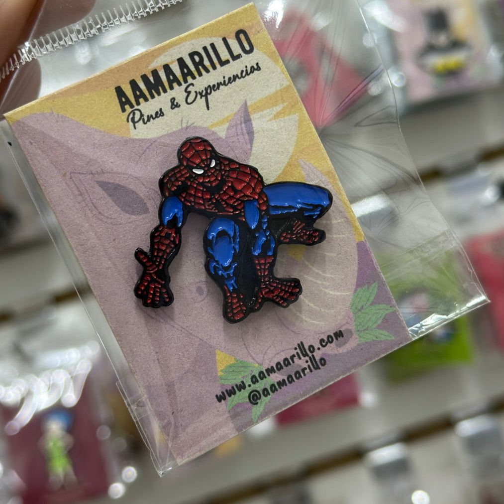 Pin Spiderman cuerpo completo