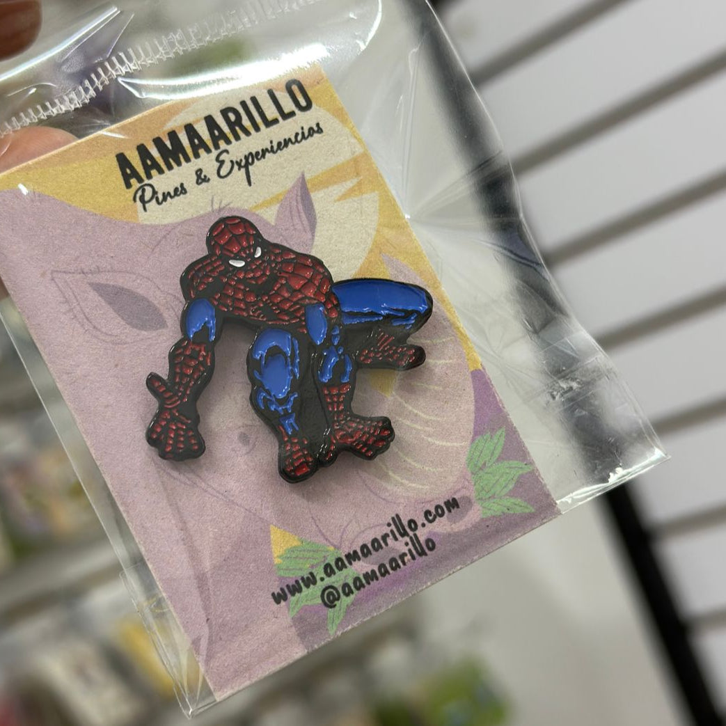 Pin Spiderman cuerpo completo