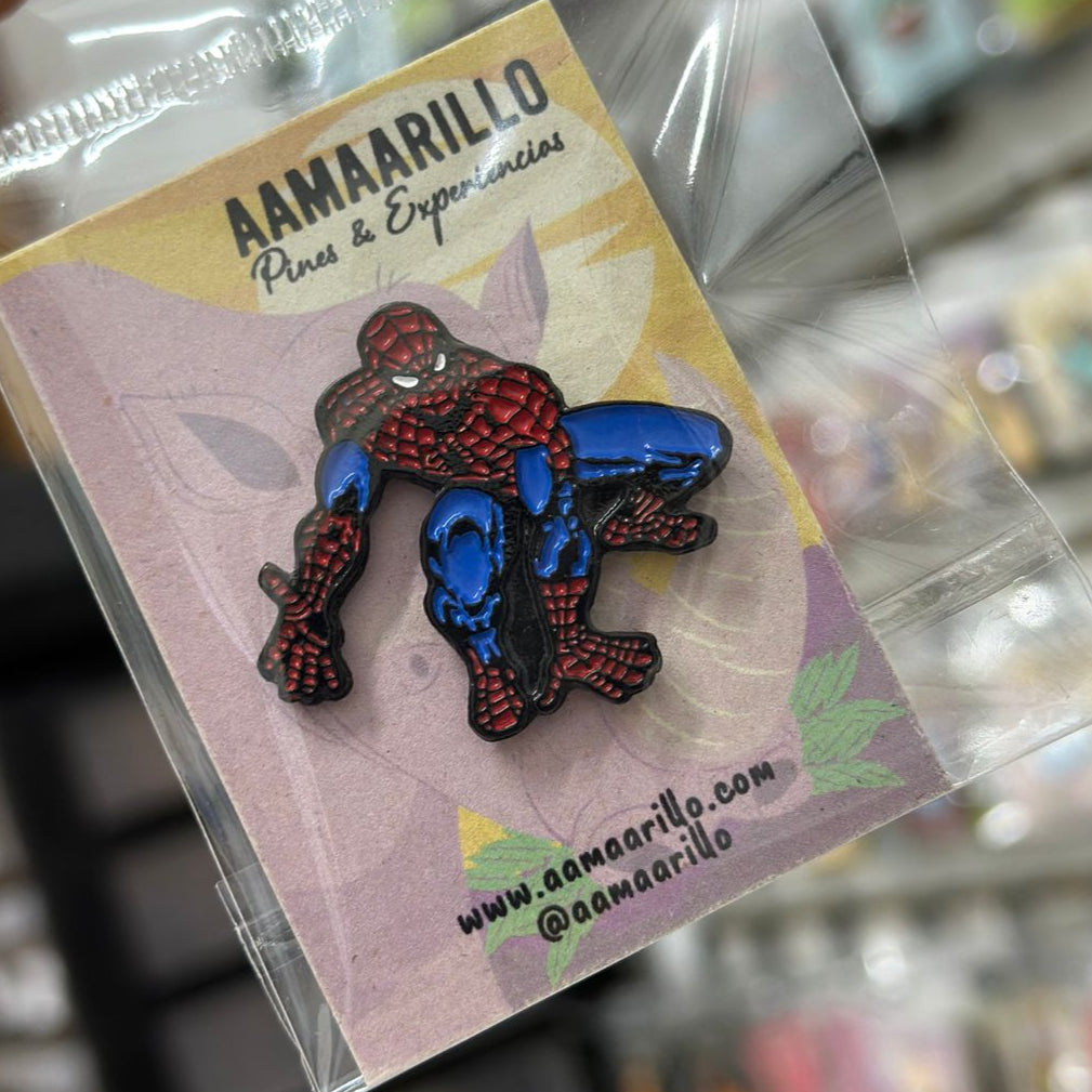 Pin Spiderman cuerpo completo