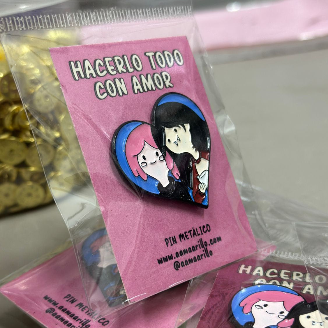 Pin hora de aventura: Marceline y Dulce princesa