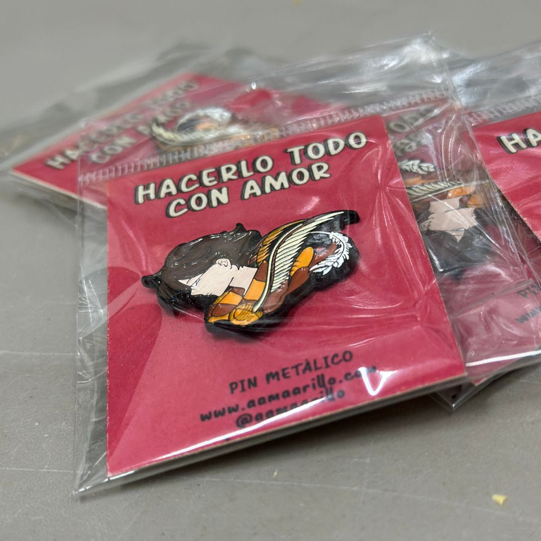 Pin Harry Potter ilustrado