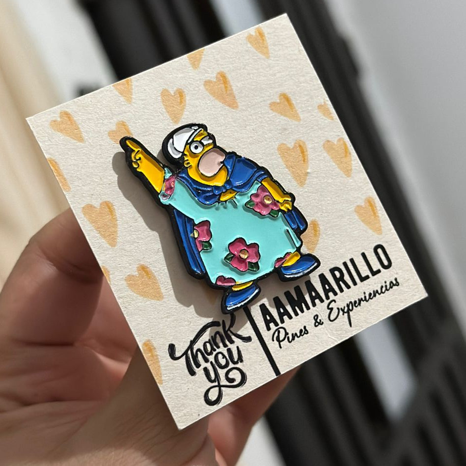 Pin Homero pijama feliz - Los Simpson
