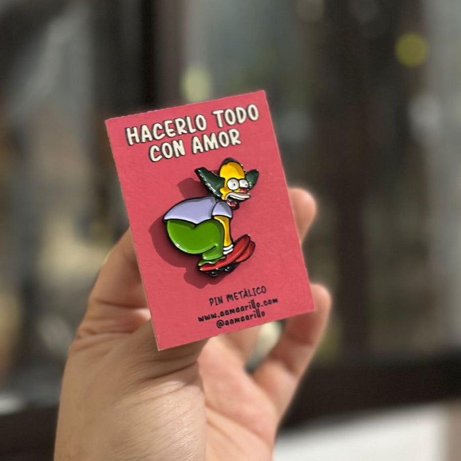 Pin Krusty el payaso - Los Simpson
