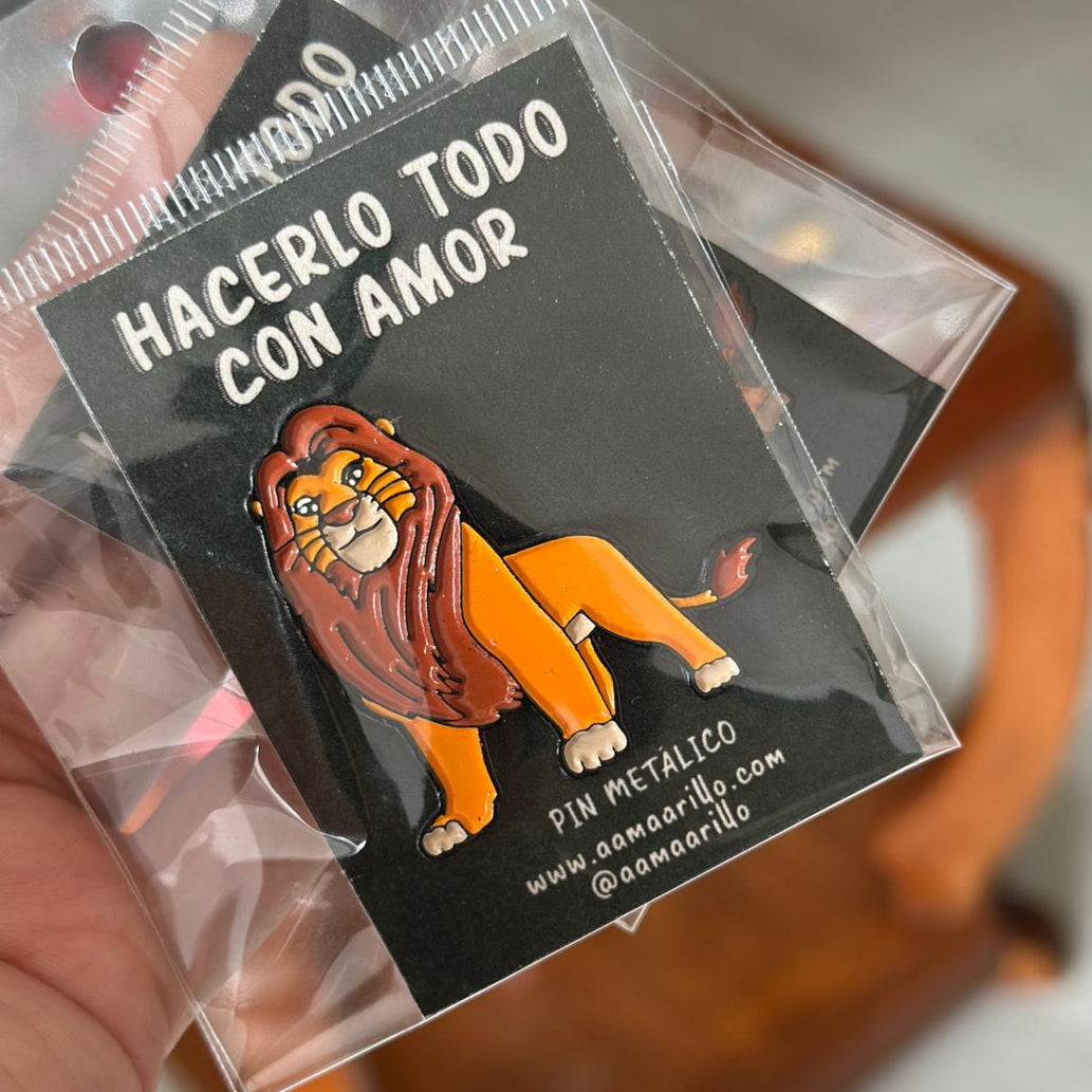 Pin Mufasa - Rey León