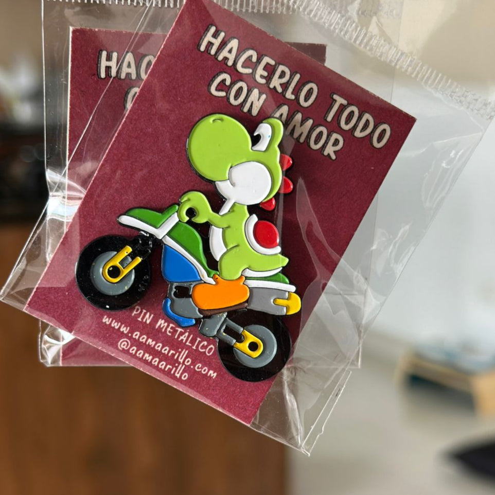 Pin Yoshi - Mario