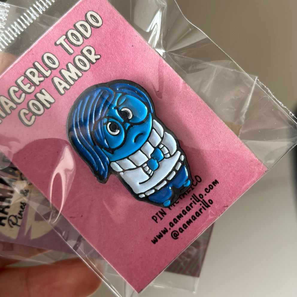 Pin tristeza emoción - Intensamente 2