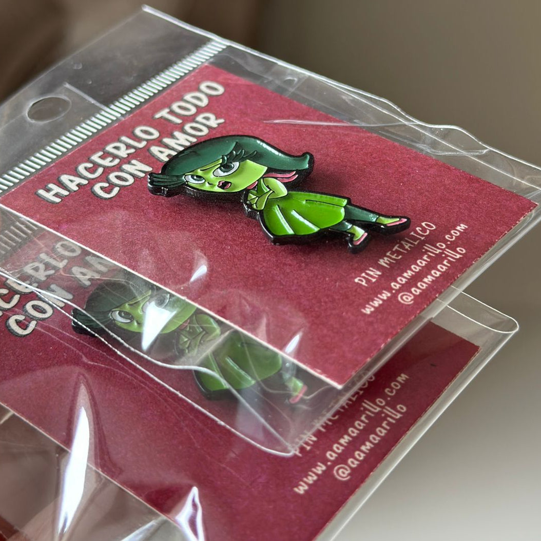 Pin desagrado emoción - Intensamente 2