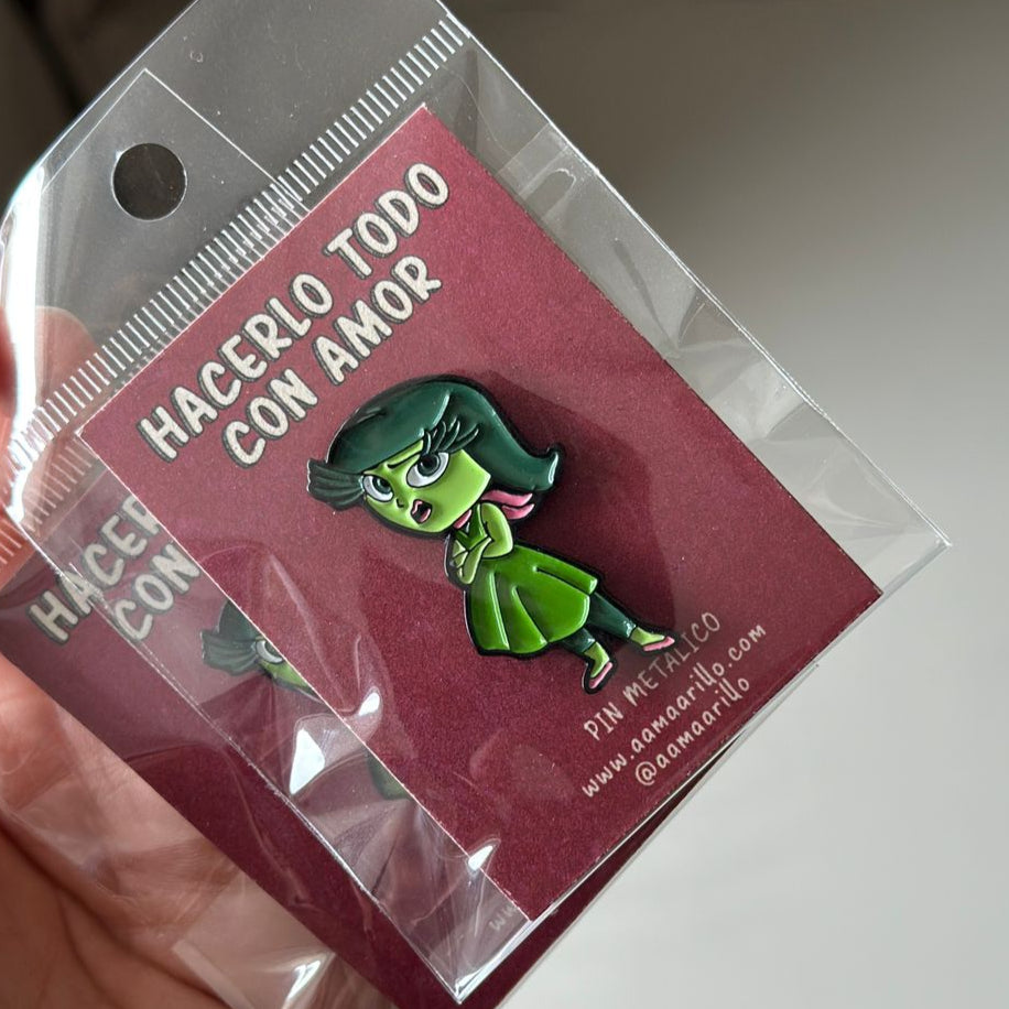 Pin desagrado emoción - Intensamente 2