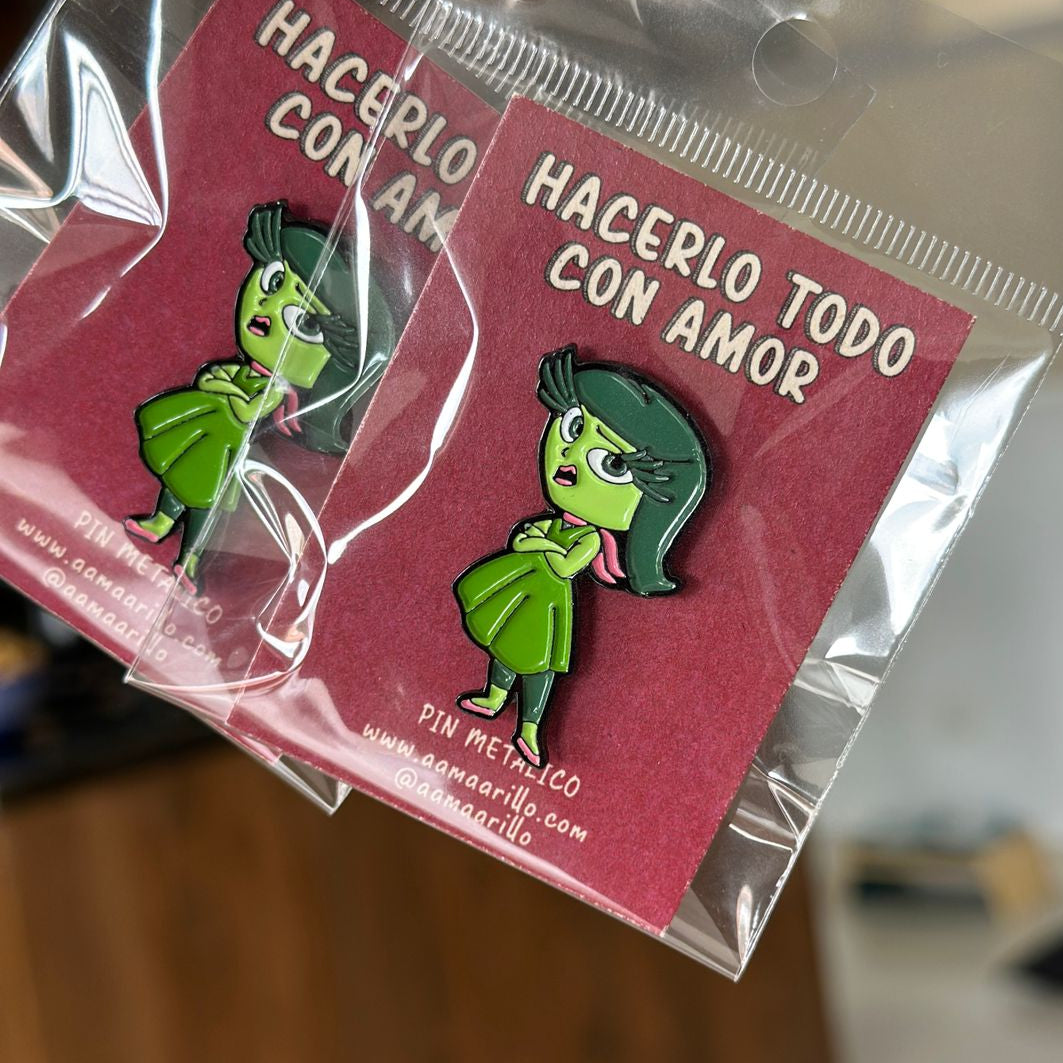 Pin desagrado emoción - Intensamente 2