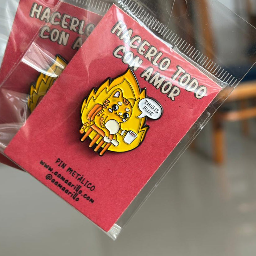 Pin this is fine - gato