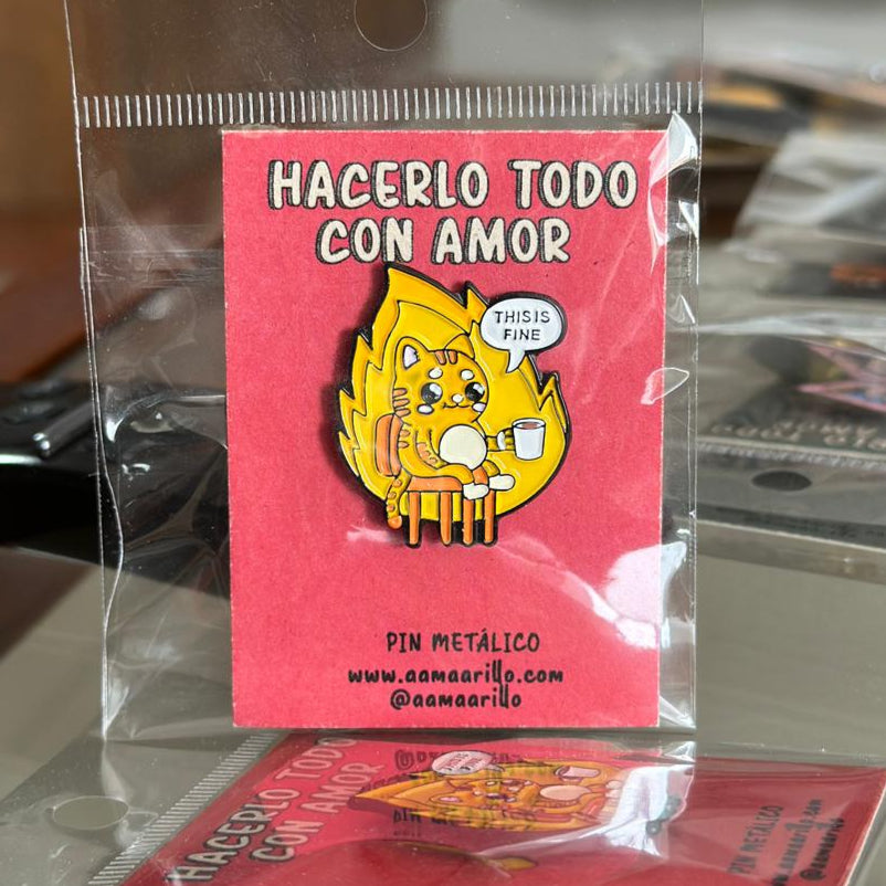 Pin this is fine - gato