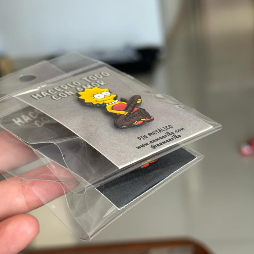 Pin Lisa saxofón - Los Simpson