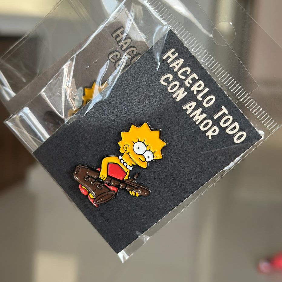 Pin Lisa saxofón - Los Simpson