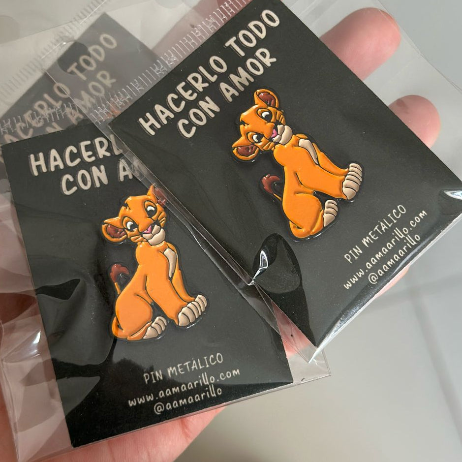 Pin Simba - Rey León