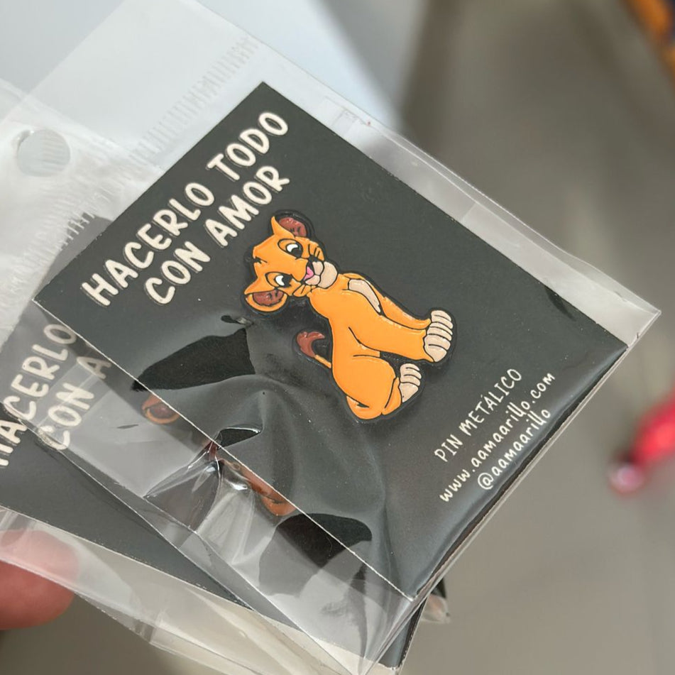 Pin Simba - Rey León