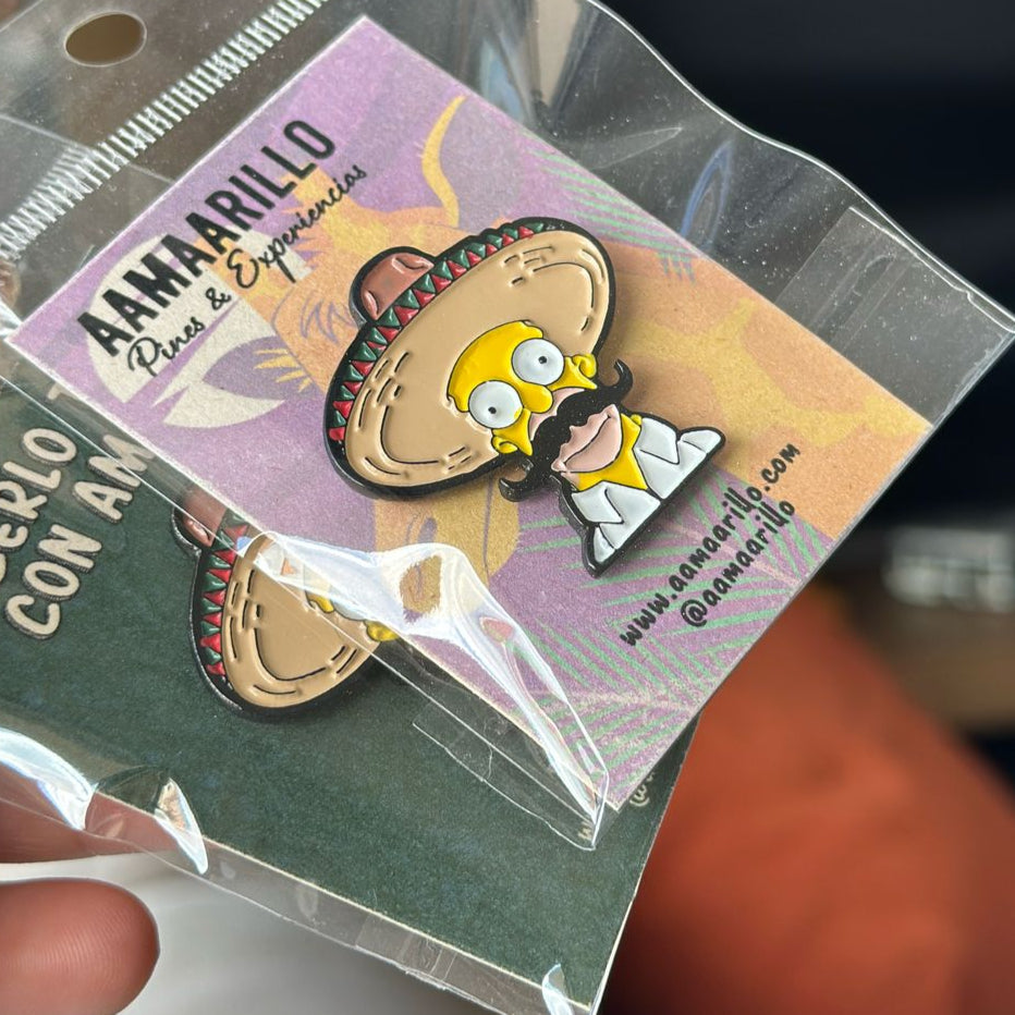 Pin Homero Mexicano