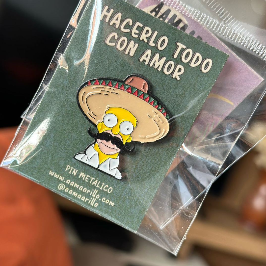 Pin Homero Mexicano