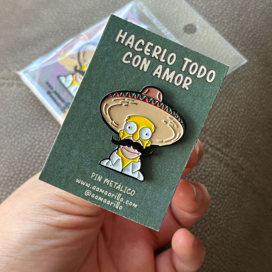 Pin Homero Mexicano