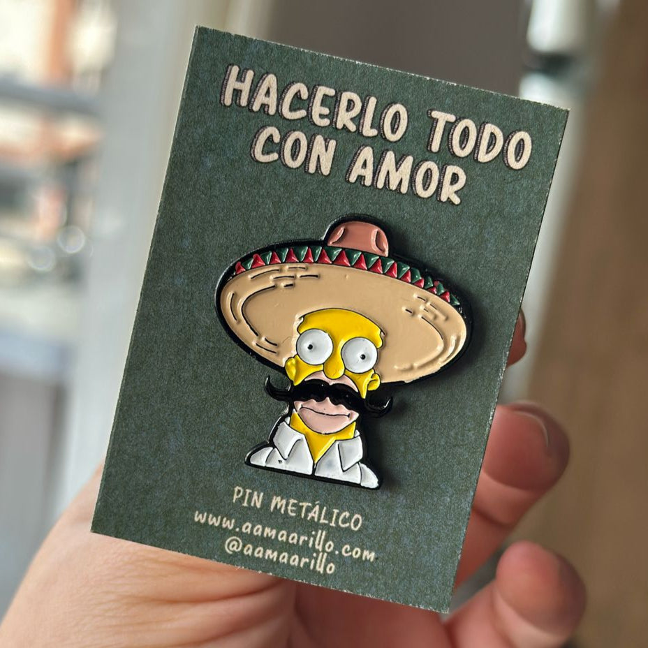 Pin Homero Mexicano
