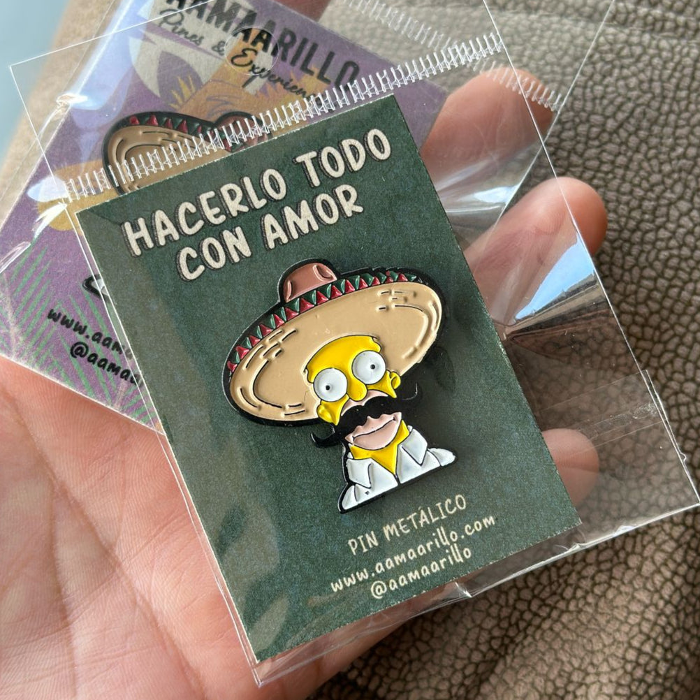 Pin Homero Mexicano