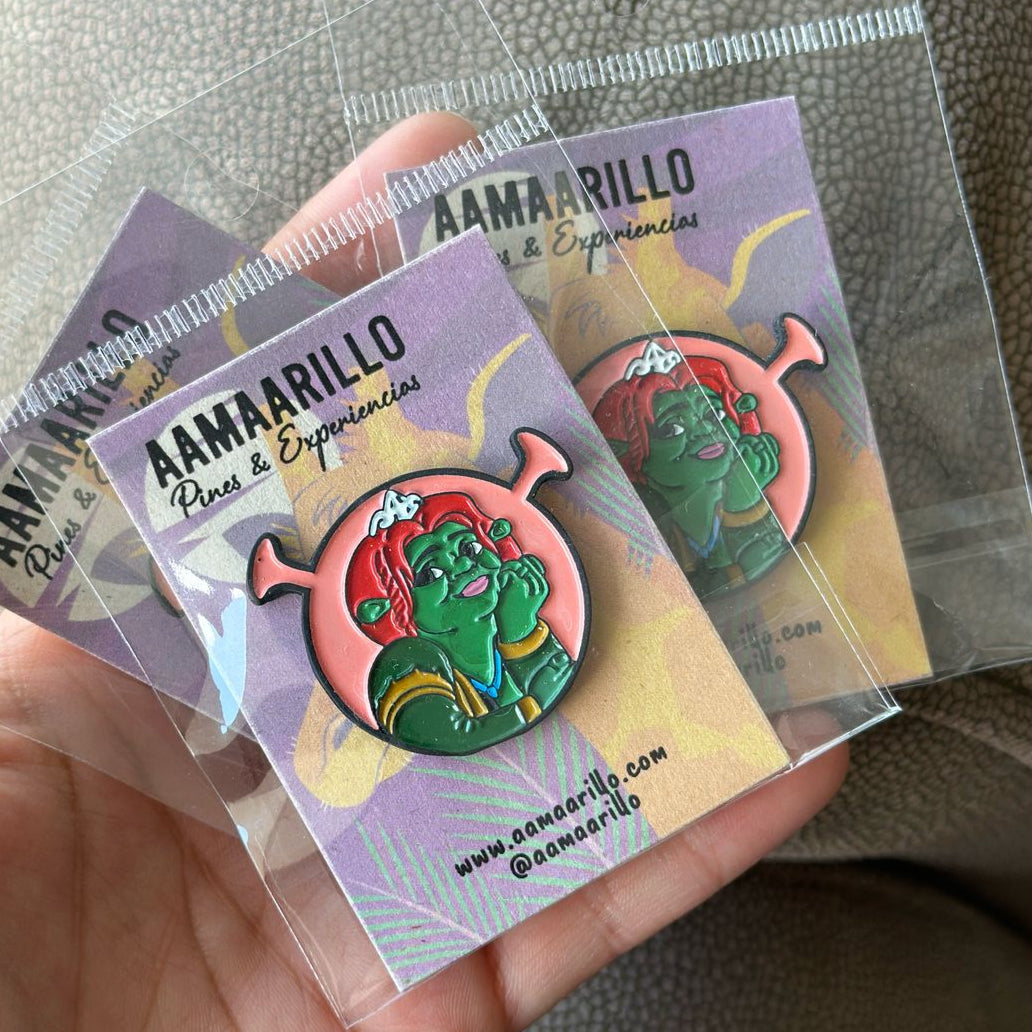 Pin Fiona Shrek circular