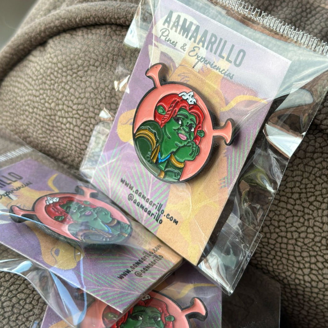 Pin Fiona Shrek circular