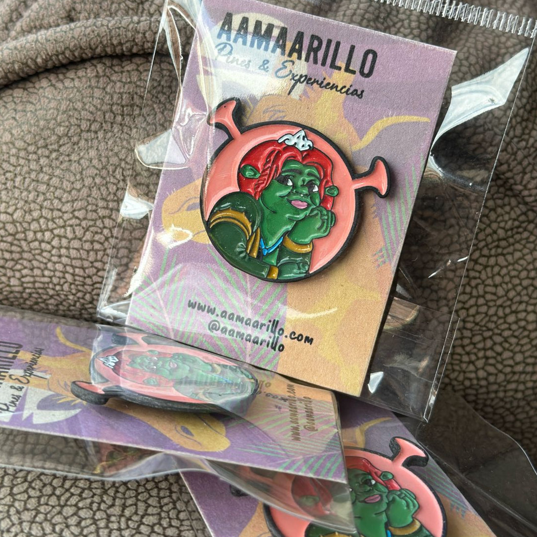 Pin Fiona Shrek circular