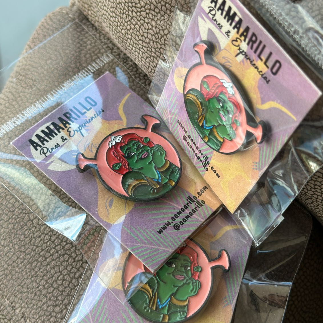 Pin Fiona Shrek circular