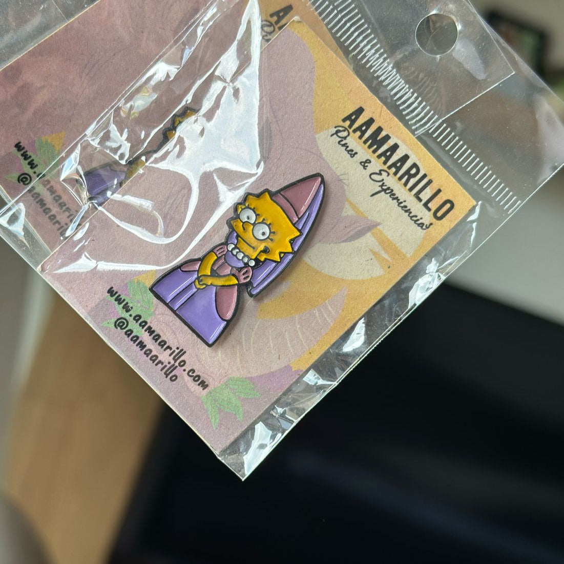 Pin Lissa Princess - Los Simpson