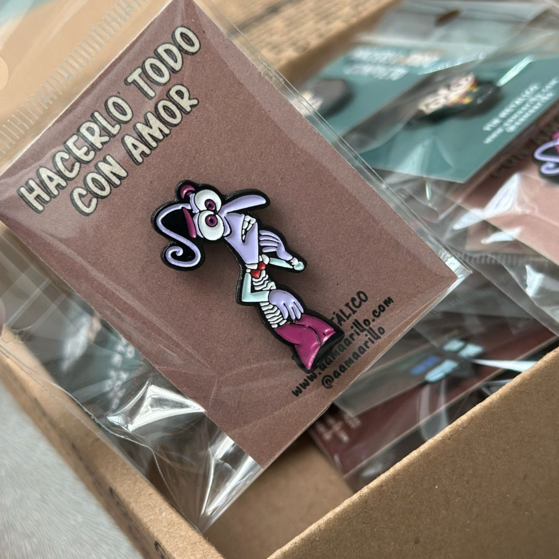 Pin temor emoción - Intensamente 2
