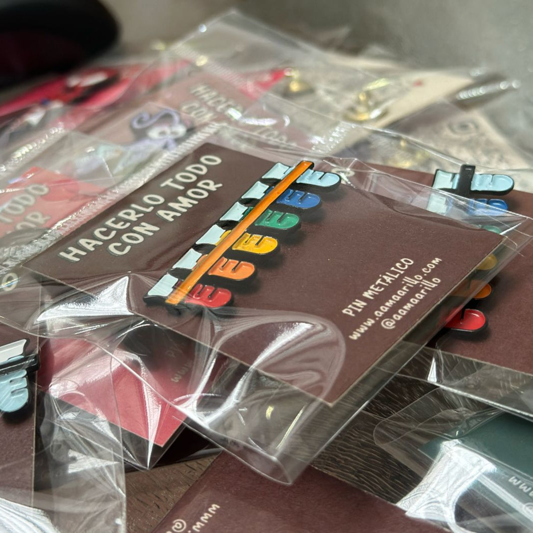 Pin frascos volumetricos