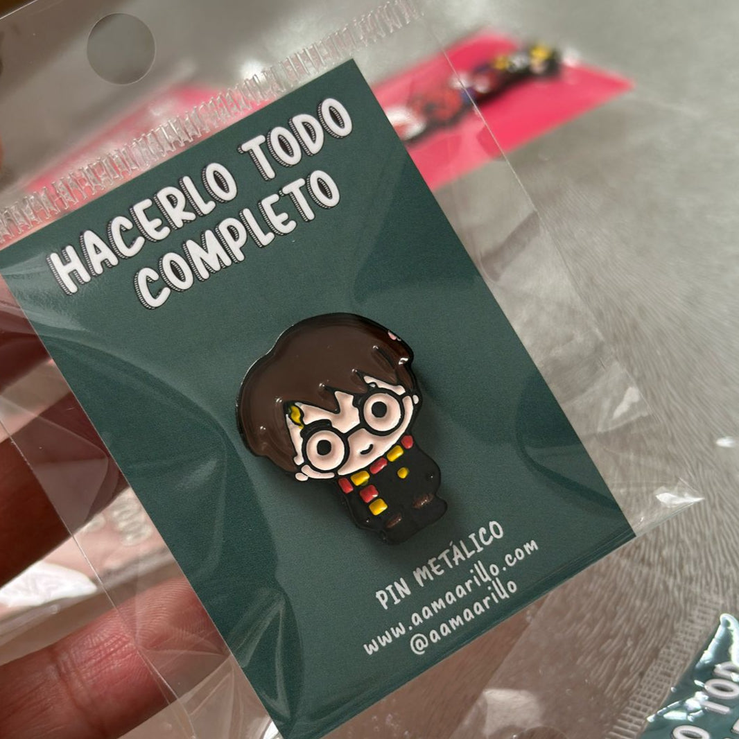 Pin Harry potter caricatura