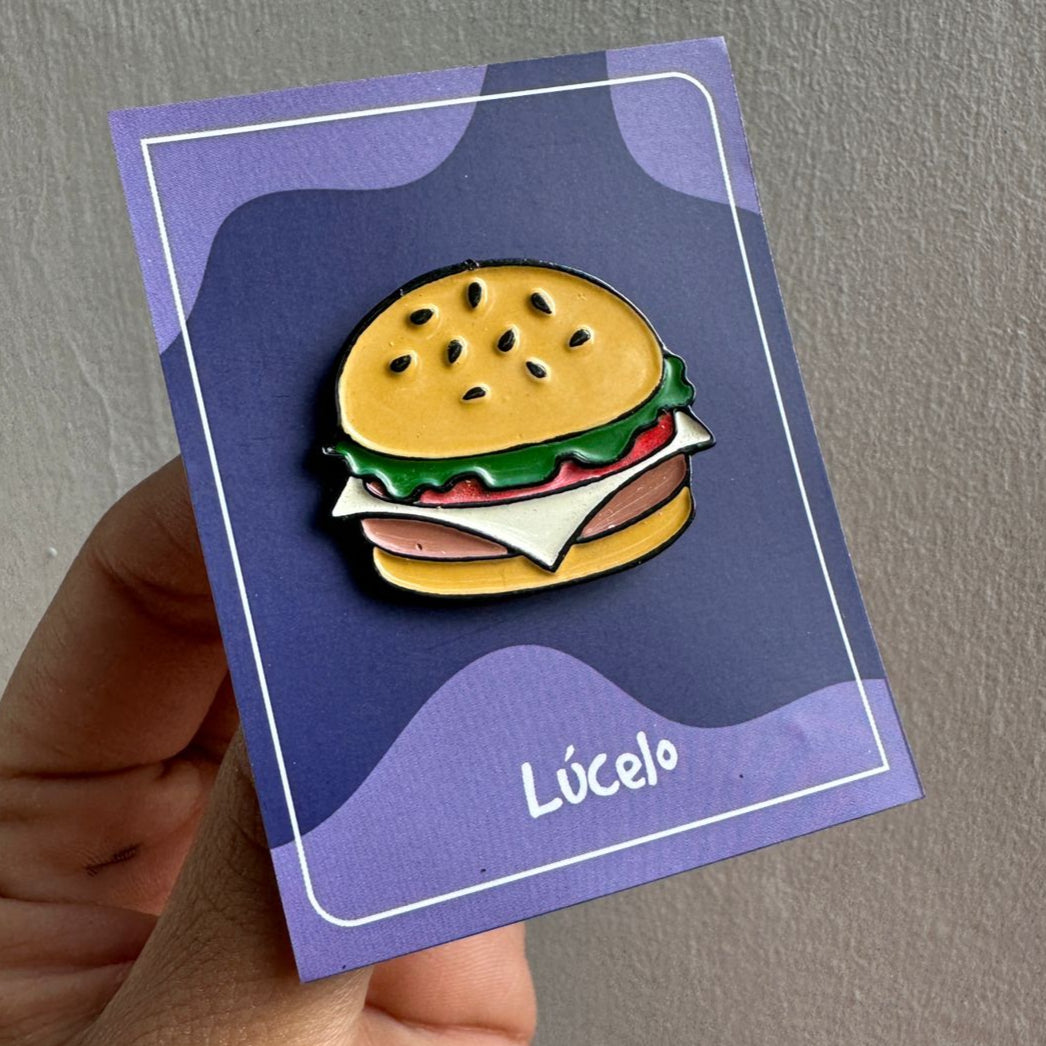 Pin hamburguesa