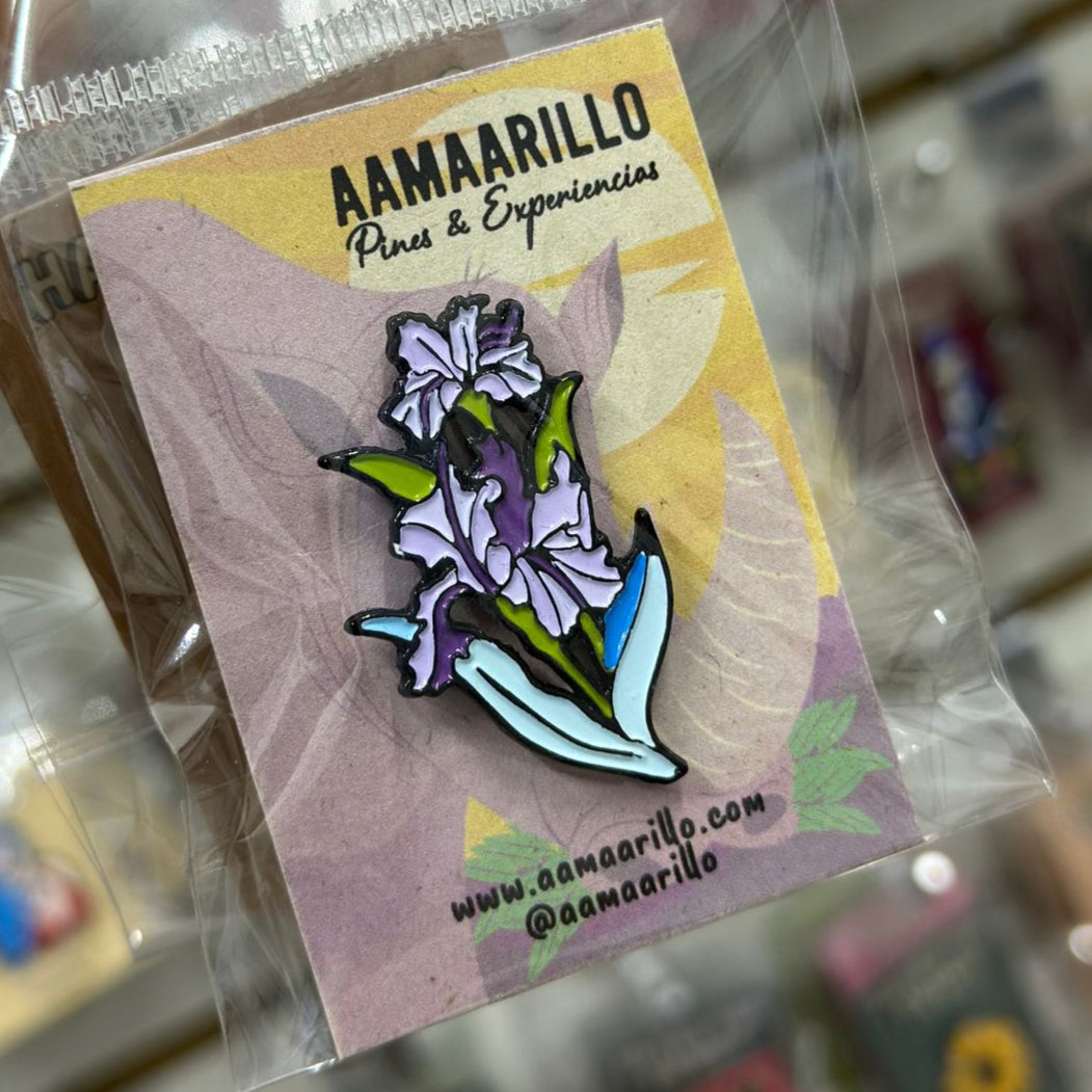 Pin Orquídea