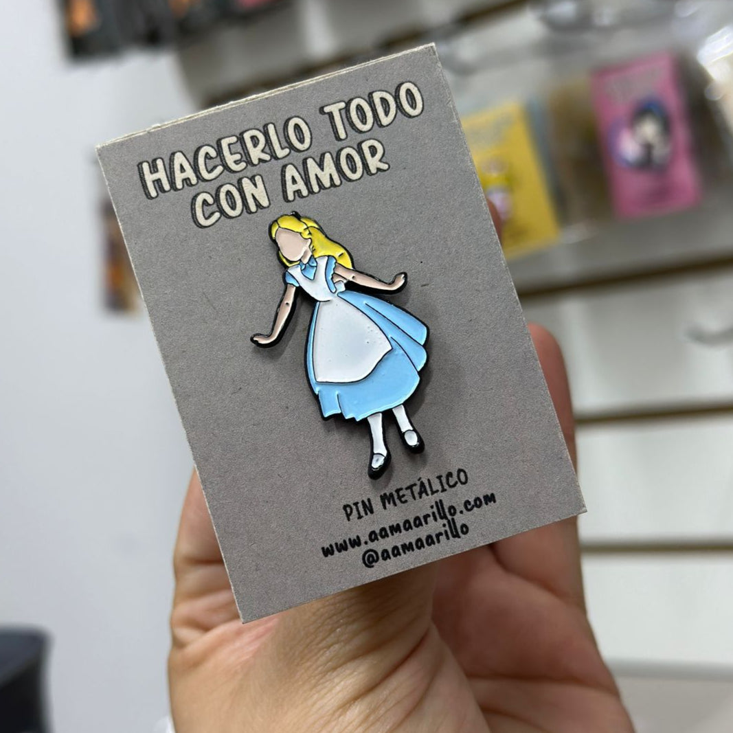 Pin Alicia silueta - Alicia en el país de las maravillas