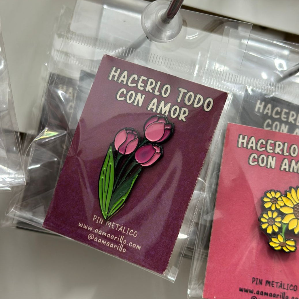 Pin flor Tulipán